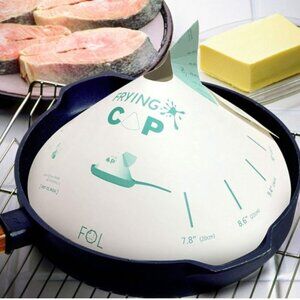 FRYING CAP GREASE SPLATTER GUARD-PAPER SPLATTER SCREEN FRYING - 5O